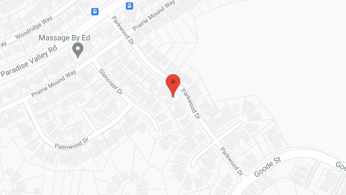Map of the neighborhood around Serra Mesa Guests Home II