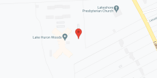 Lake Huron Woods in google map