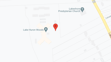 Lake Huron Woods in google map