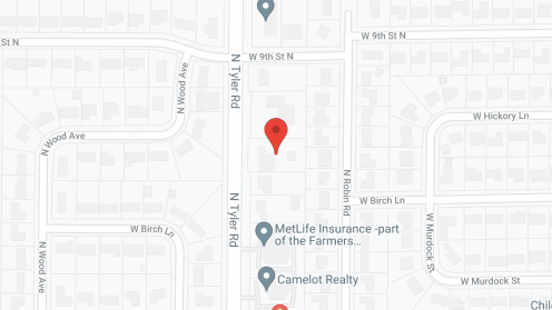 Map of the neighborhood around Compassionate Care West