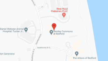 Bentley Commons at Bedford in google map