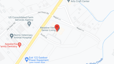 Meadow View Senior Living Community in google map