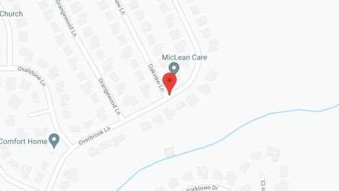 Map of the neighborhood around MicLean Care Assisted Living