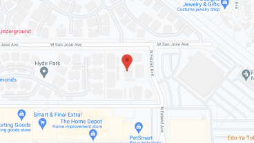 Arbor Faire Apartments in google map