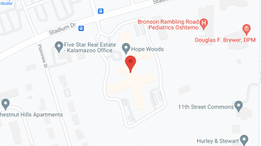 Hope Woods in google map