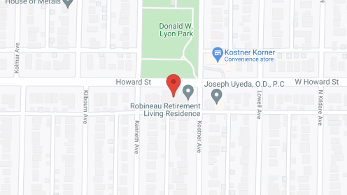 Map of the neighborhood around Robineau Retirement Living Residence