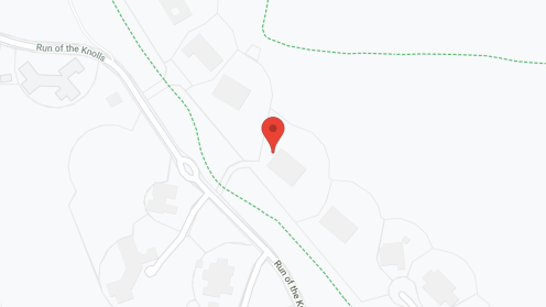 Map of the neighborhood around Rancho Santa Fe Villa