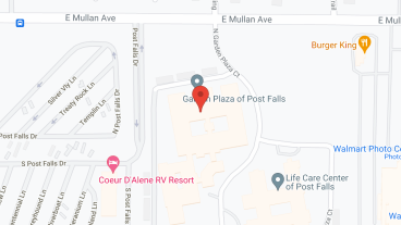 Garden Plaza of Post Falls in google map
