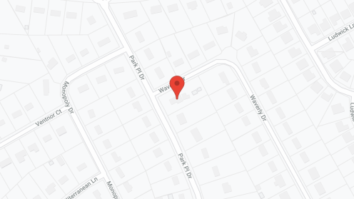 Map of the neighborhood around Waverly Place PCH