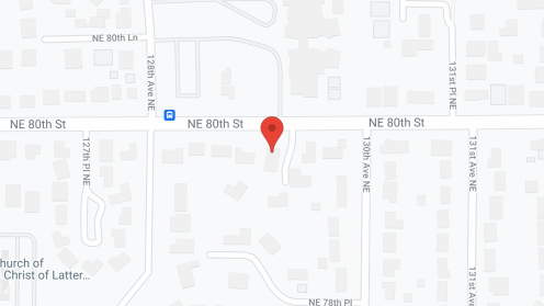Map of the neighborhood around Rose Hill AFH
