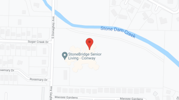 Southridge Village of Conway in google map