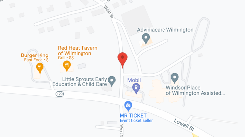 Map of the neighborhood around Windsor Place of Wilmington Assisted Living
