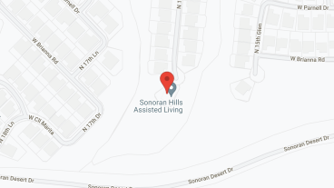Sonoran Hills in google map