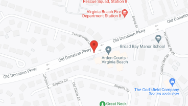 Arden Courts of VA Beach in google map