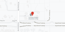 Crismon Peaks Assisted and Independent Living in google map