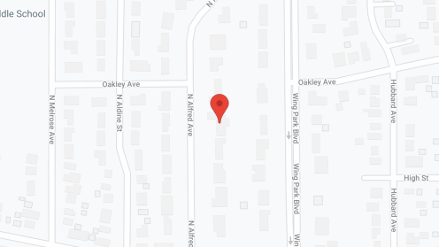 Map of the neighborhood around Sunset Haven
