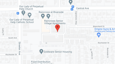 Raincross Senior Village in google map