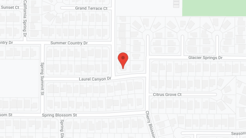 Map of the neighborhood around Summer Springs Board and Care