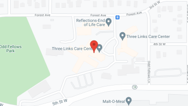 Three Links Care Ctr in google map