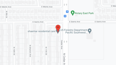 Map of the neighborhood around Shaemar Residential Care