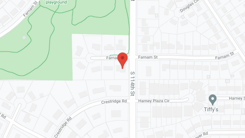 Map of the neighborhood around An Angel's Touch