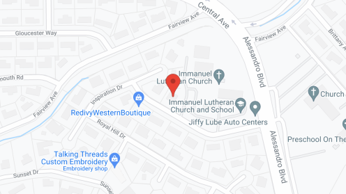 Map of the neighborhood around Victoria Villa at Central