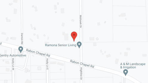 Map of the neighborhood around Heritage Point Senior Living