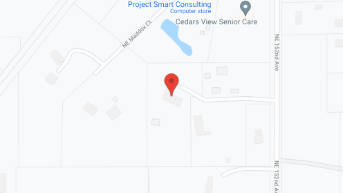 Map of the neighborhood around Bright Care AFH