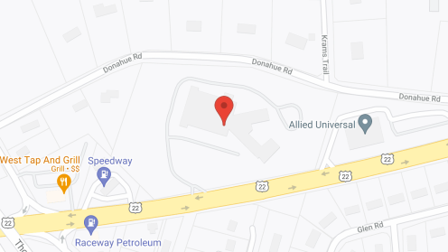 Map of the neighborhood around CareOne at Somerset Valley