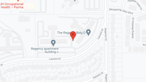 Map of the neighborhood around The Regency