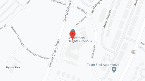 Map of the neighborhood around Chesterfield Heights
