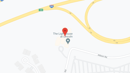 Map of the neighborhood around The Lighthouse at Lincoln