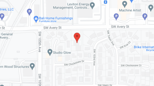 Map of the neighborhood around Avery Care Home