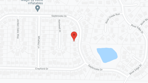 Map of the neighborhood around Mercy Manor at Saybrooke