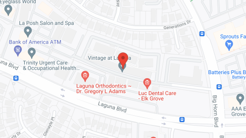 Map of the neighborhood around Vintage Laguna