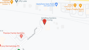Schilling Gardens and The Arbors in google map