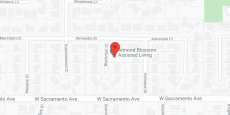 Almond Blossom Senior Care in google map
