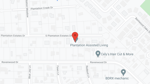 Map of the neighborhood around Plantation Assisted Living, LLC