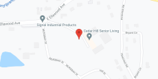 Cedar Hill Senior Living in google map
