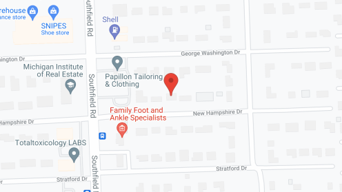 Map of the neighborhood around The Eilands Assisted Living