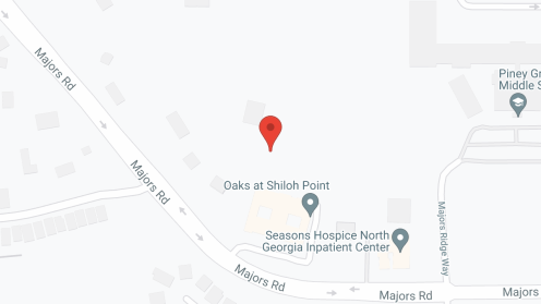 Map of the neighborhood around Oaks at Shiloh Point