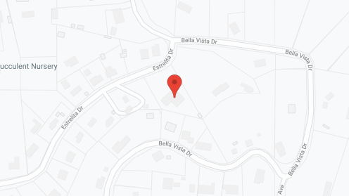 Map of the neighborhood around Vista Care