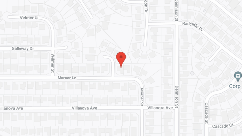 Map of the neighborhood around University City Guest Home I