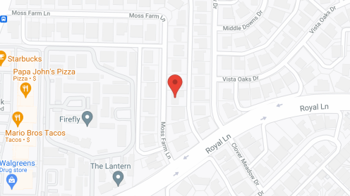 Map of the neighborhood around Chandler Way Assisted Living