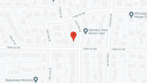 Map of the neighborhood around Amazing Grace AFH I