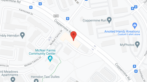 Map of the neighborhood around Coppermine II