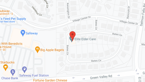 Map of the neighborhood around Elite Elder Care