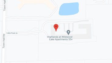 Highlands at Wildwood Lake Apartments 55+ in google map