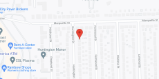 Huntington Homes in google map