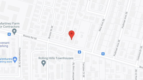 Map of the neighborhood around Forget Me Not Foster Care
